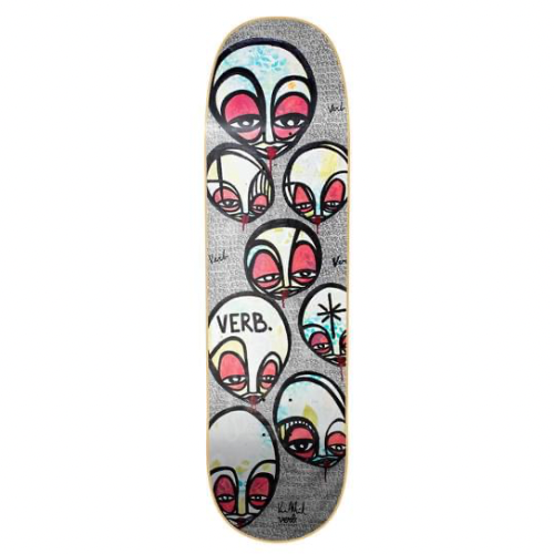 Verb Kris Markovich Faces Deck - 8.75” – Scenic Skate Shop