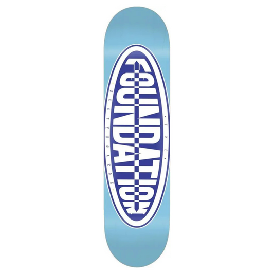 Foundation Oval Blue Deck - 8"
