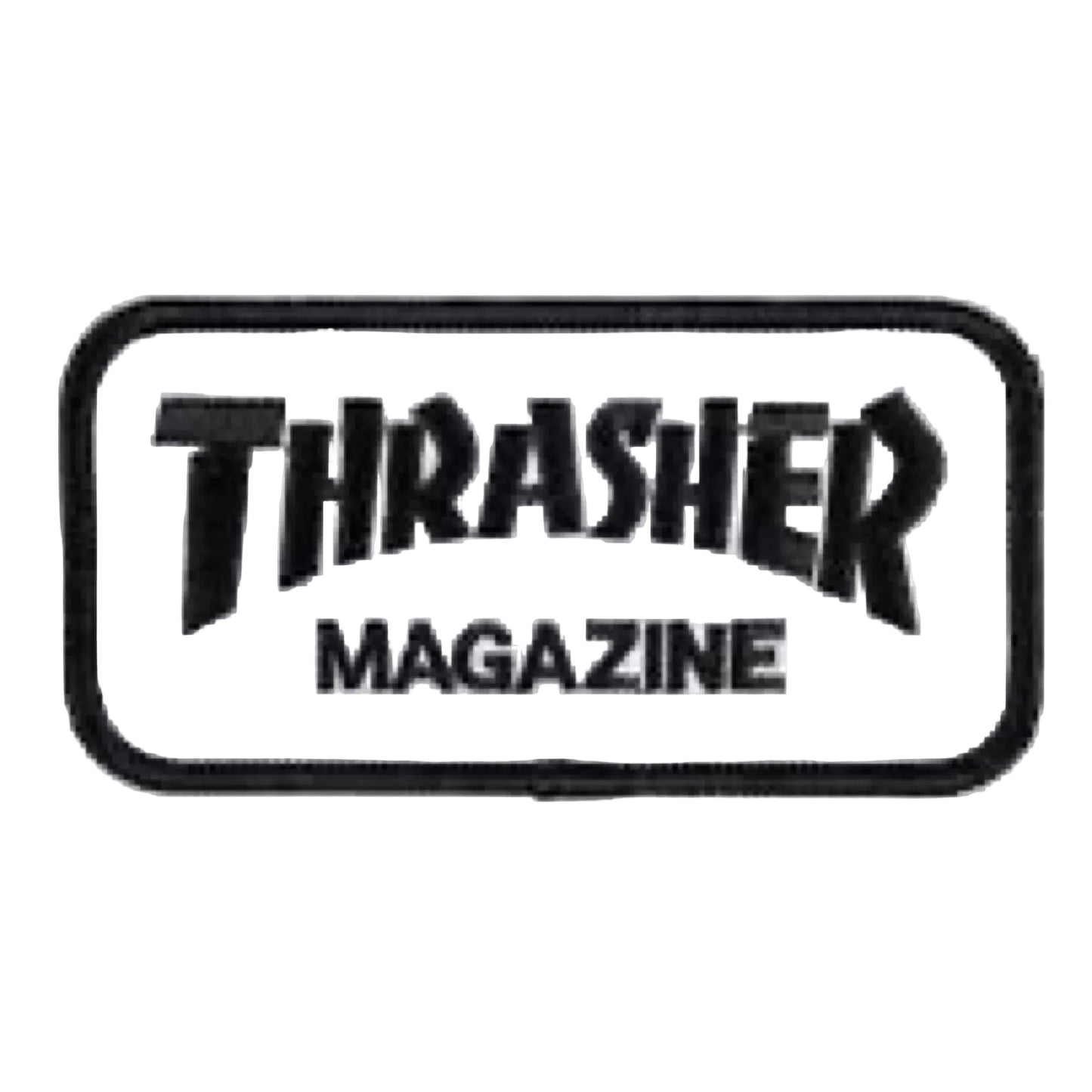 Thrasher Patch Mag Logo - White