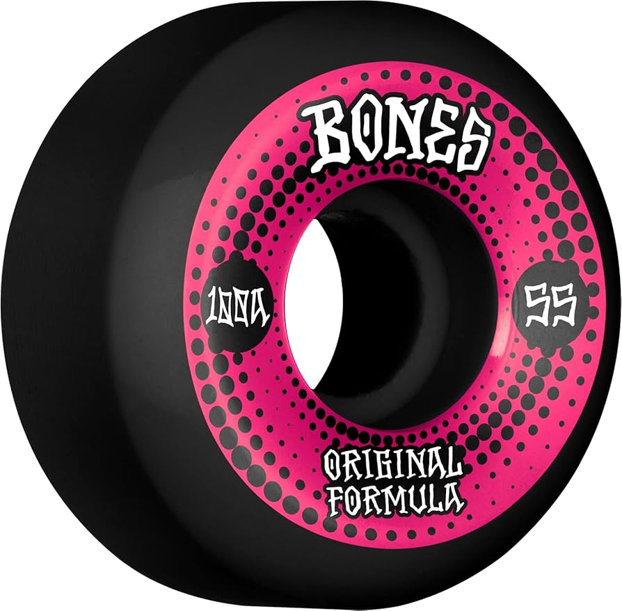 Bones OG Formula Originals 55mm 100A Black V5 Sidecut Wheels