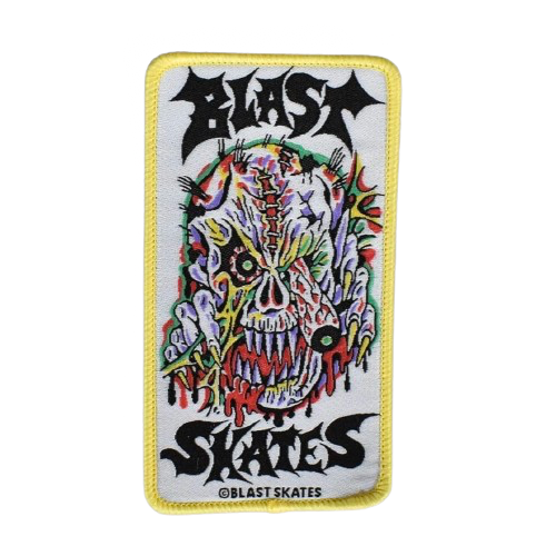 Blast Skates Gnarzone Embroidered Patch