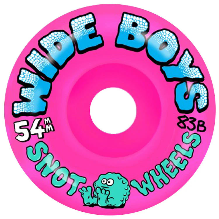 Snot Wide Boy 83B Fluoro Pink Wheels - 54mm