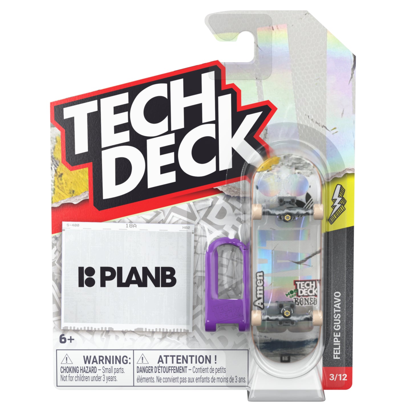 Tech Deck Plan B Felipe Gustavo - Chrome