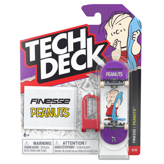 Tech Deck Finesse Peanut's Linus Van Pelt