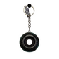 Spitfire Key Chain Classic Wheel - Teal & Black Swirl