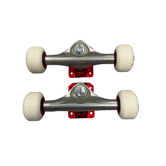 Enuff Undercarriage Red White Set - 7.75” - 8.25”