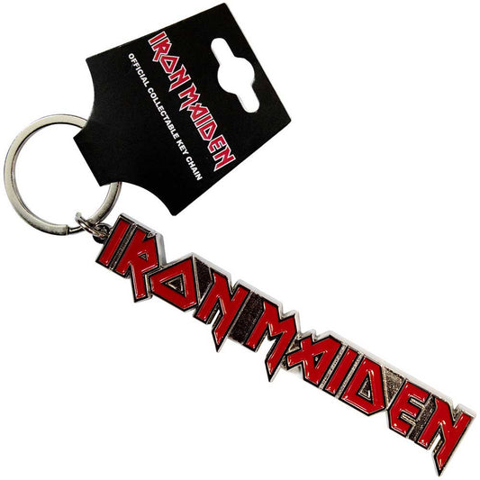 Iron Maiden  Logo With Tails Keychain