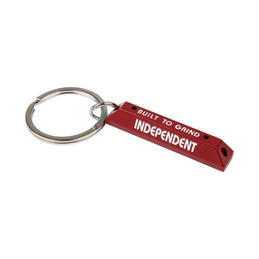 Independent Red Curb Keychain