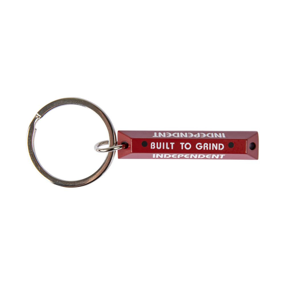 Independent Red Curb Keychain