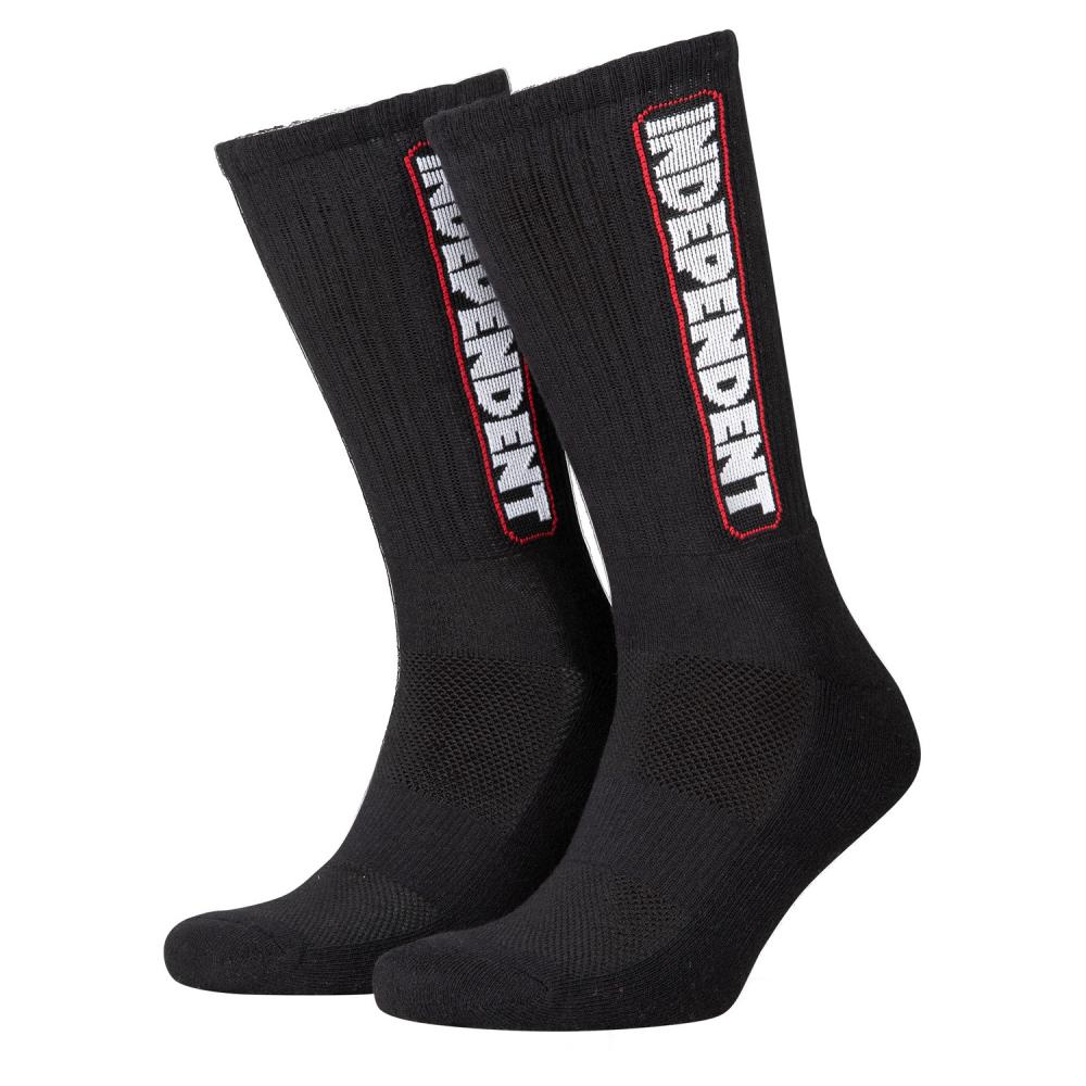 Independent Bar Logo Socks - Black