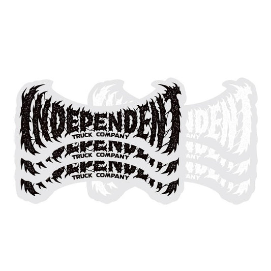 Independent Stickers Metal Span 6"