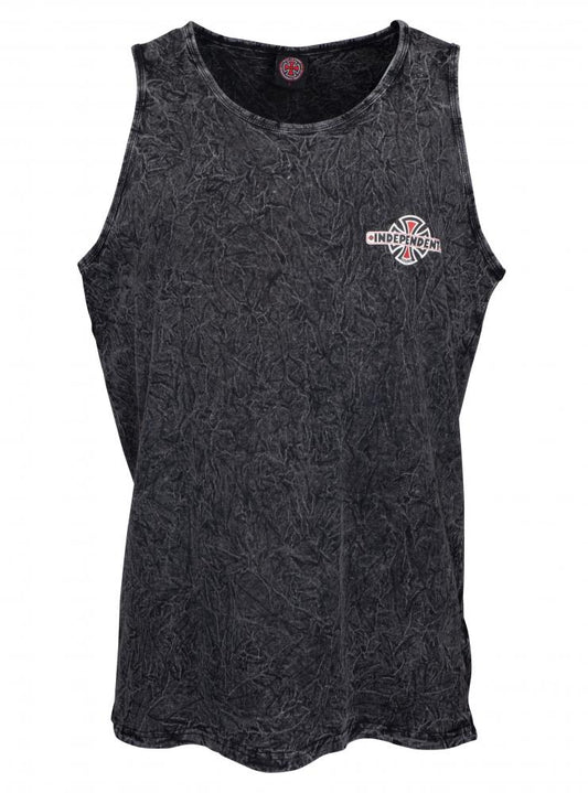 Independent Vintage B/C Vest Mineral  - Wash Black