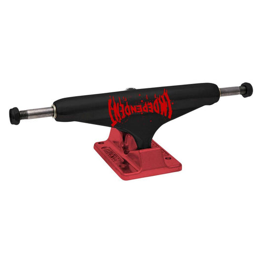 Indy Stage 11 Standard Splatter Span Black Red Trucks