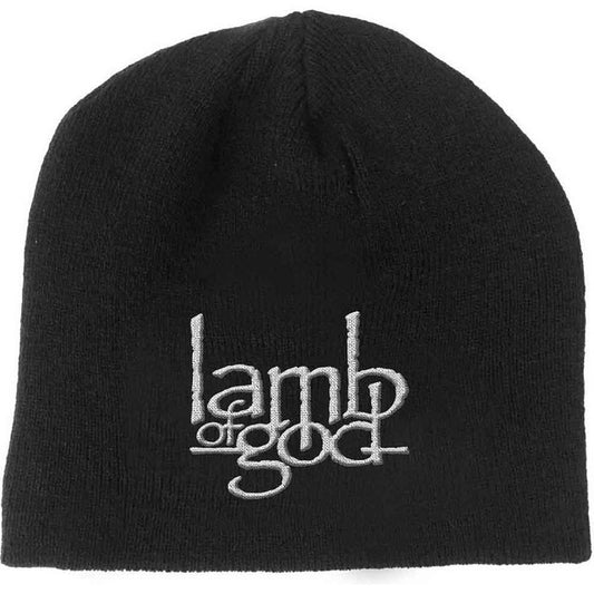 Lamb Of God Logo 2 Beanie - Black