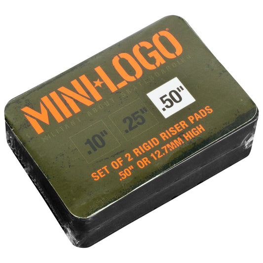Mini logo .50" Riser pads