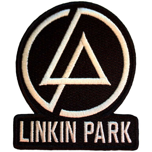 Linkin Park Concentric Text Logo Patch - Black