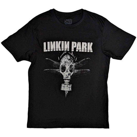 Linkin Park Unisex Gas Mask T-Shirt - Black