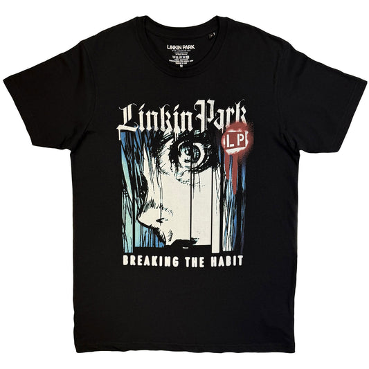 Linkin Park Face T-Shirt - Black