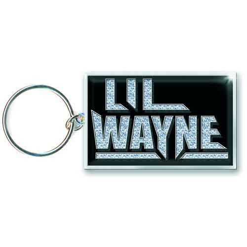 Lil Wayne Logo Embellished Keychain