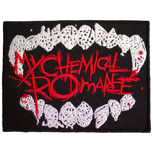 My Chemical Romance The Black Parade Fangs Patch