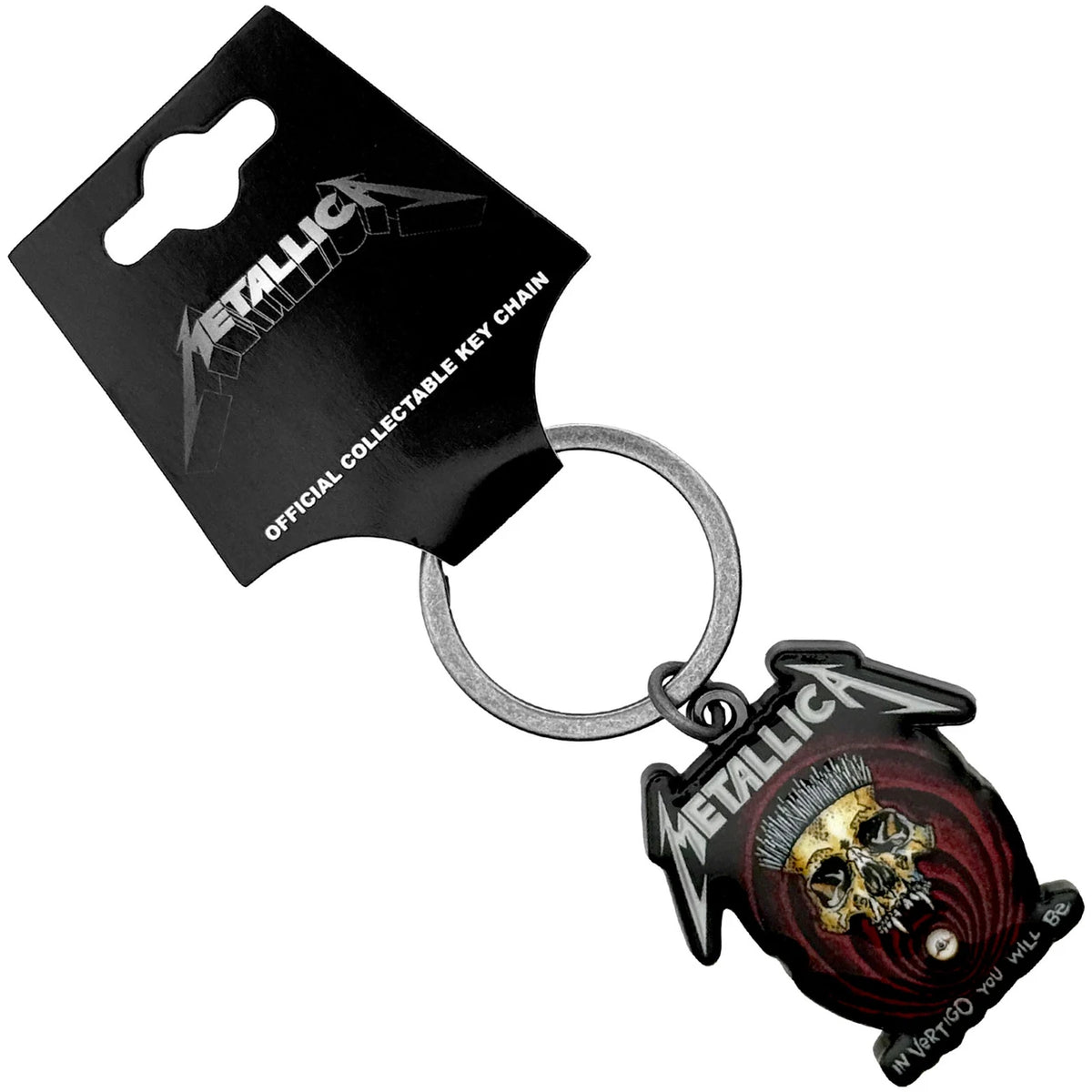 Metallica In Vertigo Detail Keychain