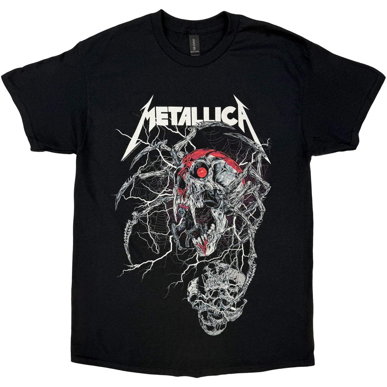 Metallica Spider Dead T Shirt - Black