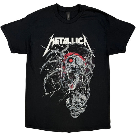 Metallica Spider Dead T Shirt - Black