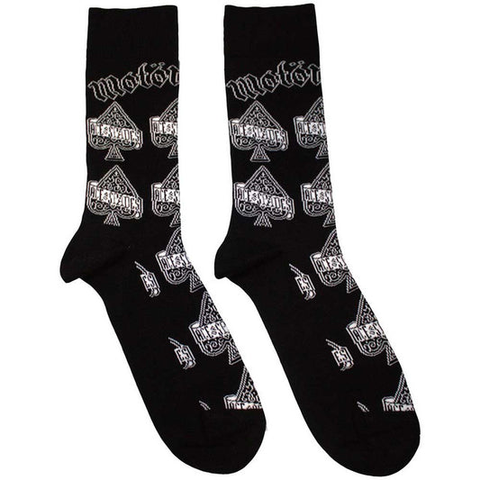 Motorhead Ace Of Spades Repeat Socks - Black