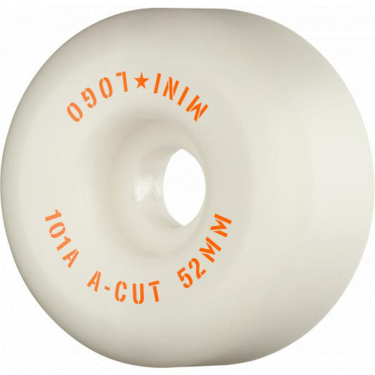 Mini Logo A-Cut 2 101a White Wheels - 52MM