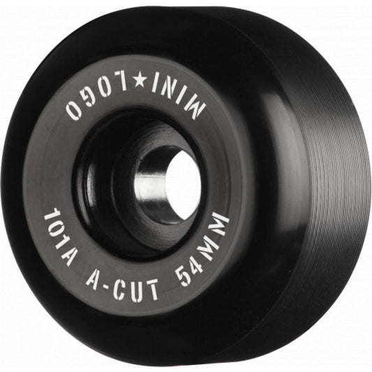 Mini Logo Wheels C-Cut 2 101a Black - 52mm