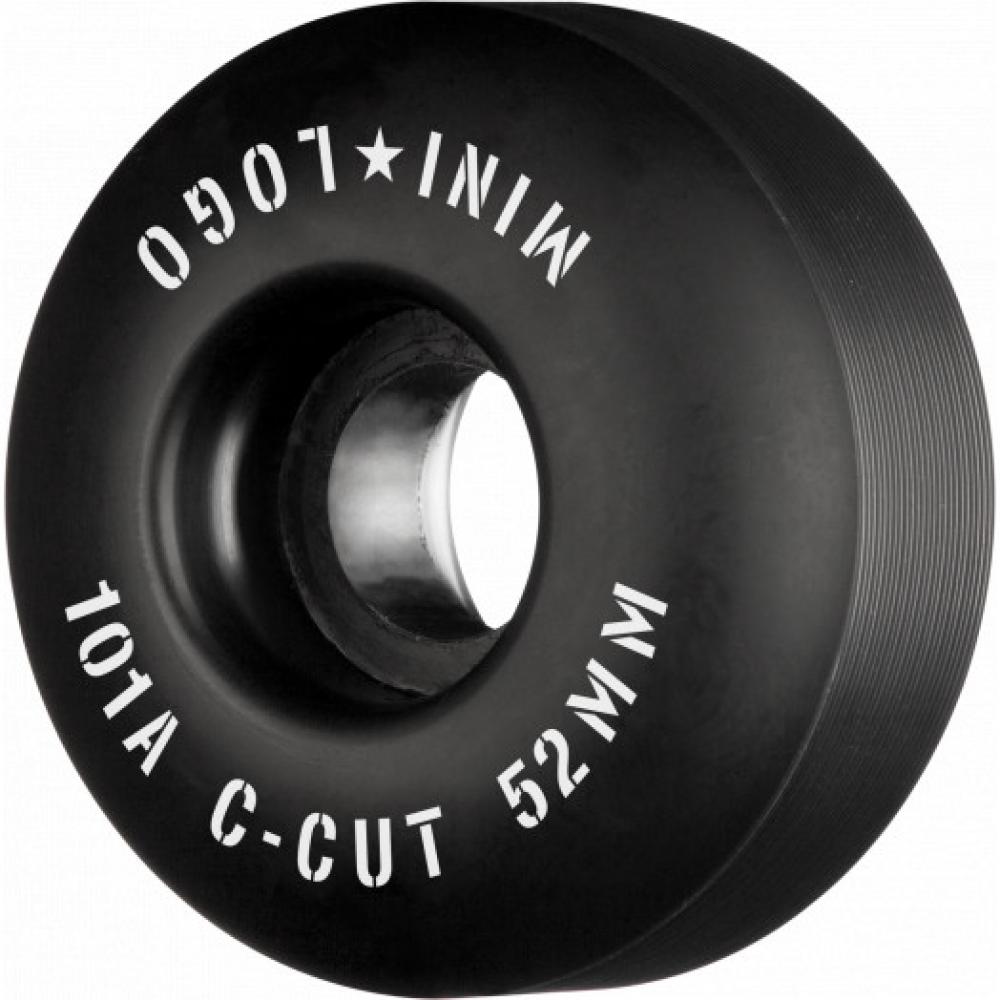 Mini Logo A-Cut 2 101a Black Wheels - 52mm