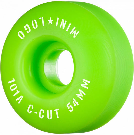 Mini Logo Wheels	C-Cut 2 101a	Green - 54 MM