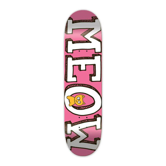 Meow Logo Pink Deck -  7.75"