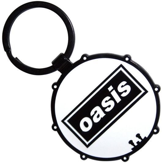 Oasis Decca Logo Drum Double Sided KeyChain