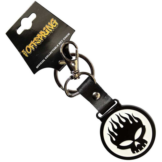 The Offspring Skull Keychain