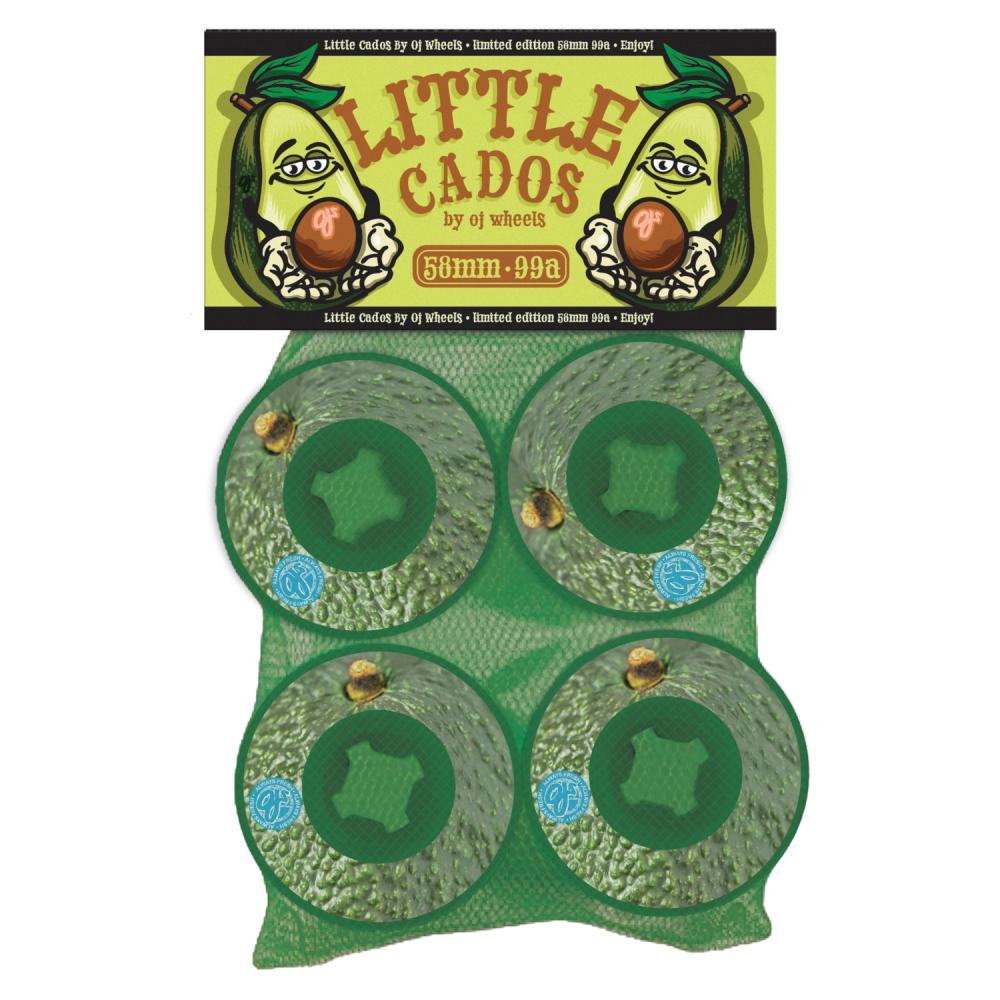 OJ Avocado Lil Doodies 99a Green Wheels - 58mm