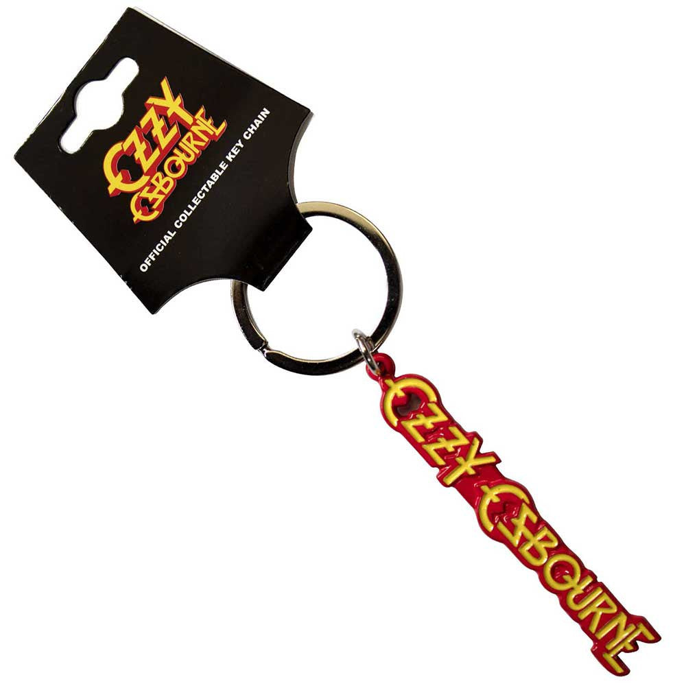 Ozzy Osbourne Logo Keychain