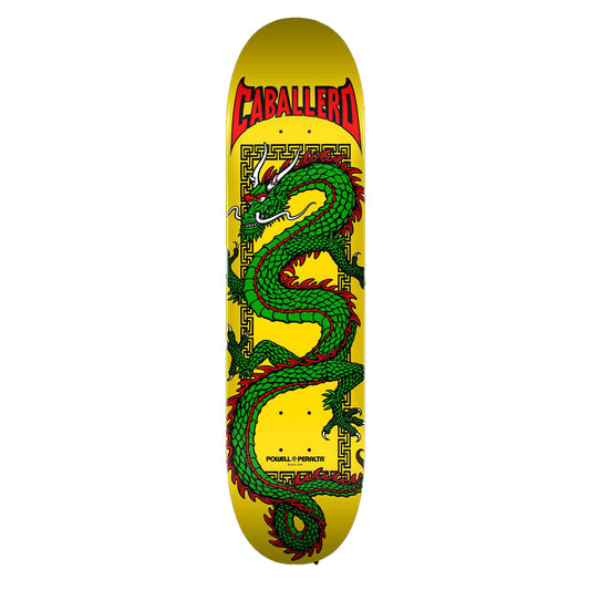 Powell Peralta Cab Chinese Dragon Yellow Deck - 7.5"