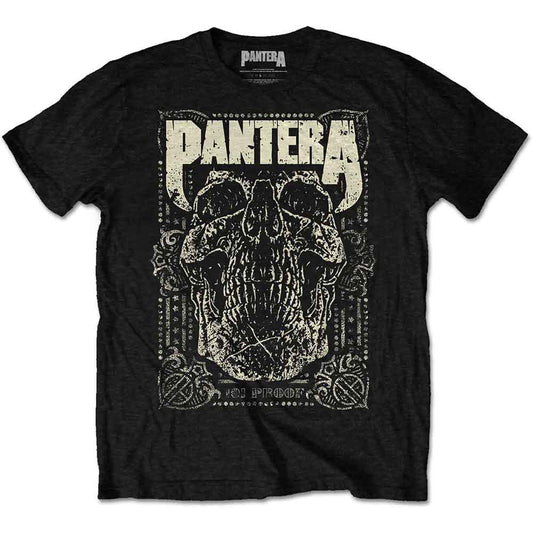 Pantera 101 Proof Skull T-Shirt - Black