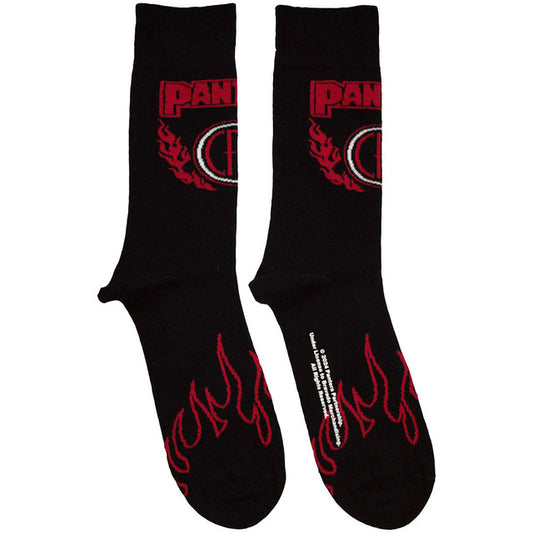 Pantera Cowboys From Hell Socks - Black