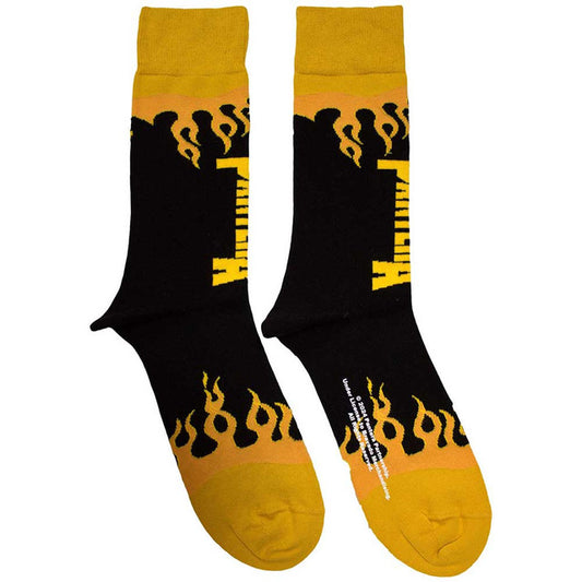 Pantera Flame Socks - Black