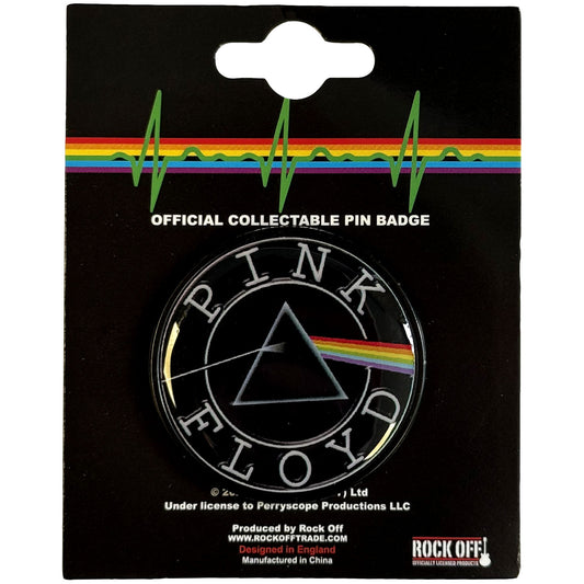 Pink Floyd Circle Logo Pin Badge