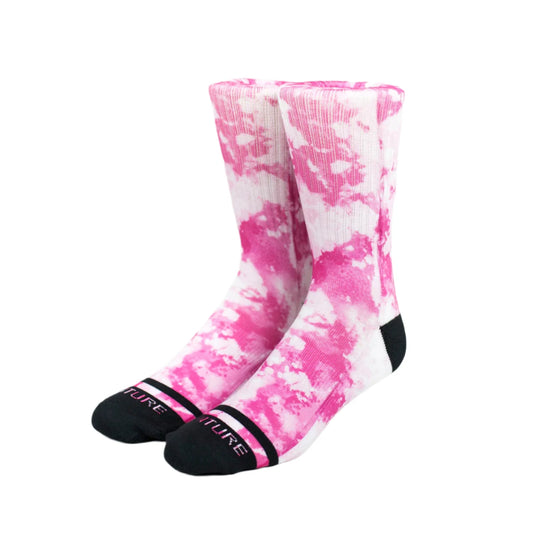 Venture Socks - Marshmallow Tie Dye