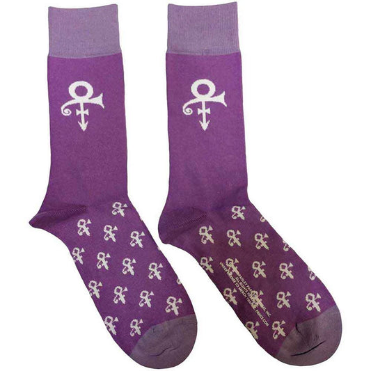 Prince Symbol Socks - Purple