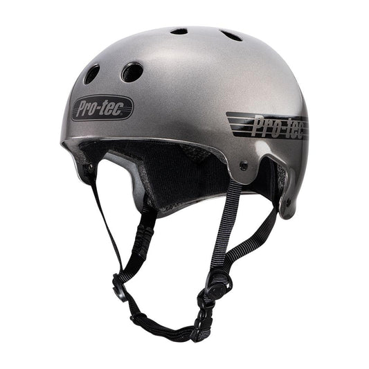 Pro-Tec Helmet Old School Cert - Matte Metallic Gunmetal