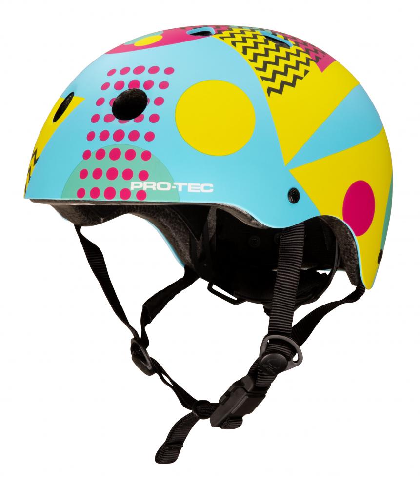 Pro-Tec Helmet JR Classic Fit Cert - 80's Pop