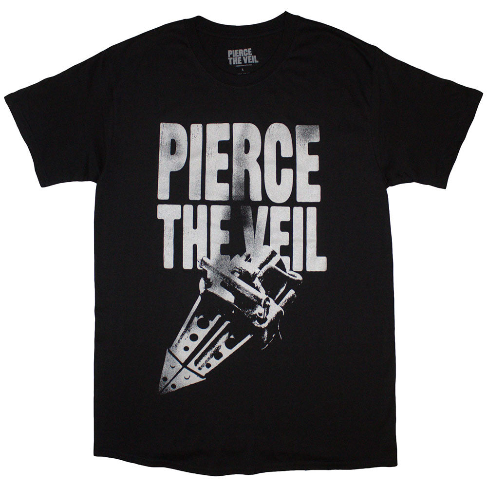 Pierce The Veil Large Text T-Shirt - Black