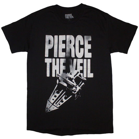 Pierce The Veil Large Text T-Shirt - Black