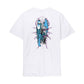 Santa Cruz Meek Pinstripe Slasher T-Shirt - White