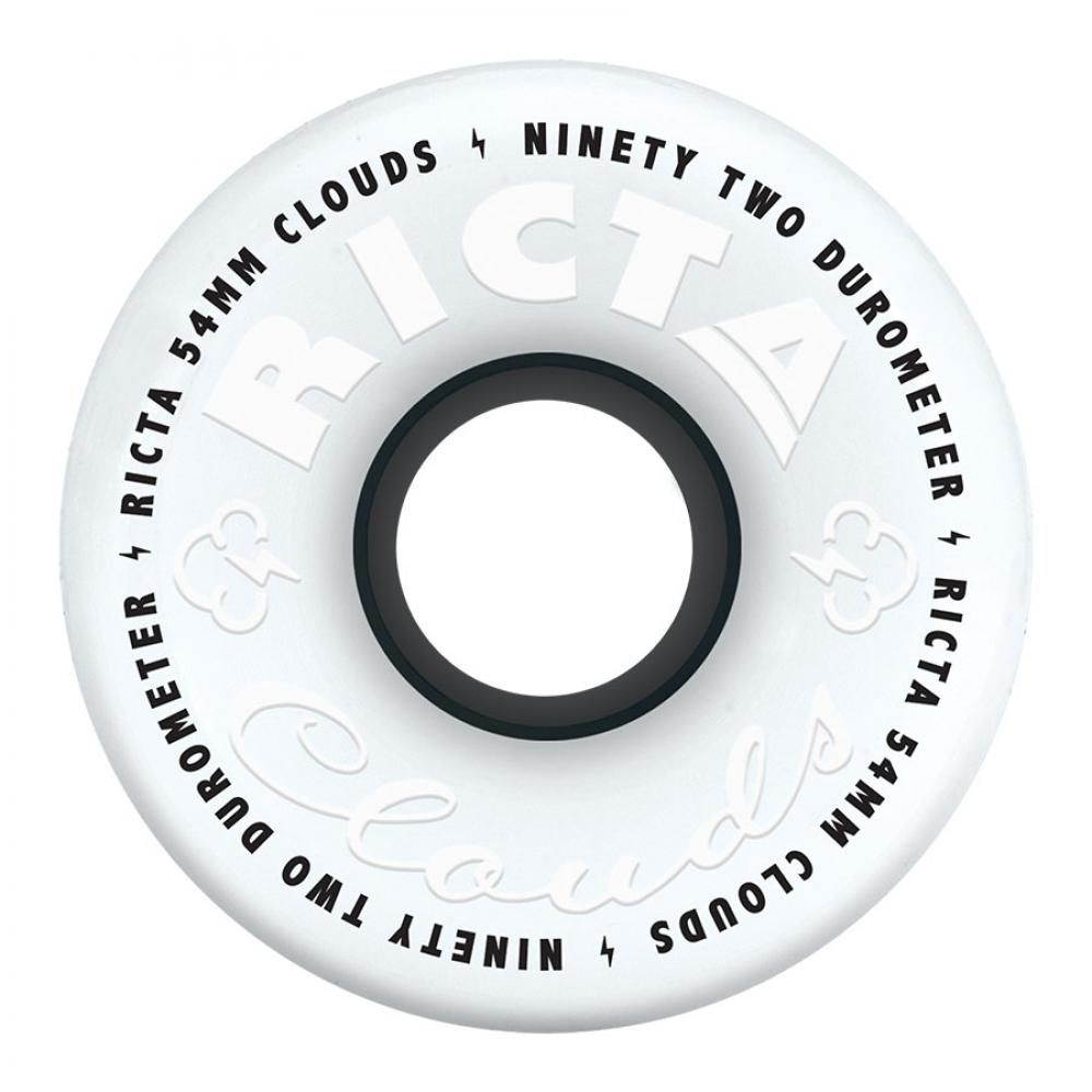 Ricta Clouds 92a White Black Wheels - 54mm